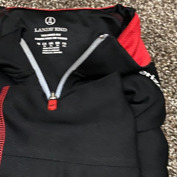 Set of 3 Lands End Mens XL‎ Verizon V-Neck Sweater sweatshirt polo shirt NWOT - Picture 6 of 11